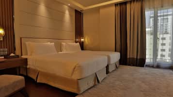 Phòng 2 giường đơn Premium, quang cảnh thành phố | Spa | Massage mô sâu, massage Thụy Điển, massage Thái, 2 phòng trị liệu