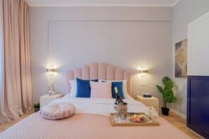 豪華公寓, 2 間臥室, 陽台, 城市景觀 | 2 間臥室、遮光布/窗簾、熨斗/熨衣板、免費無線上網