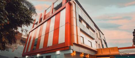 Fassade der Unterkunft