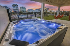 Terrace/patio - Private Heated Pool Hot Tub Gulf View Elevator (Gulf Shores)