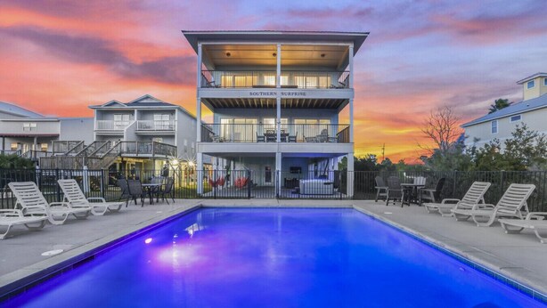 Pool - Private Heated Pool Hot Tub Gulf View Elevator (Gulf Shores)