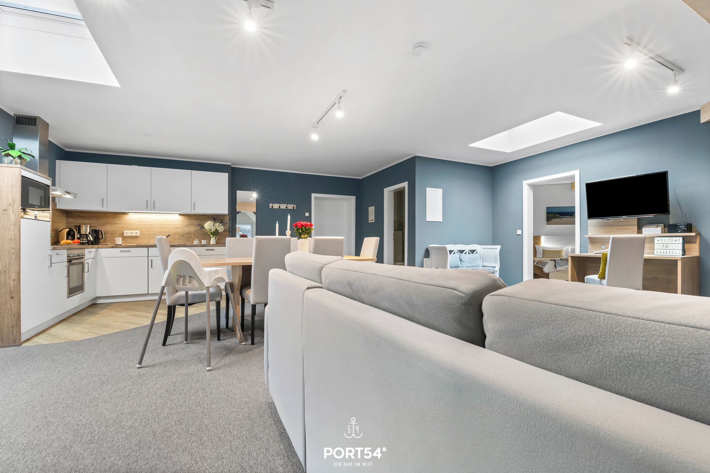 Fernseher, Stereoanlage