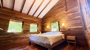 One Bedroom House | Meja, ruang kerja komputer riba, Wi-fi percuma, cadar katil