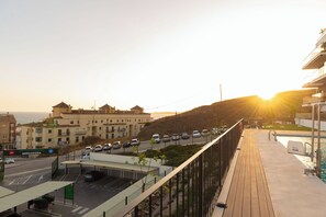 Apartamento, 1 quarto, sacada, vista para o oceano | Terraço/pátio