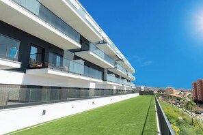 Apartamento, 1 quarto, sacada, vista para o oceano | Sacada