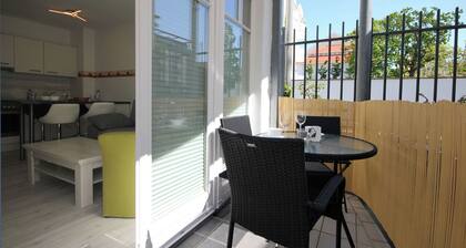 Your attractive 2-room apartment with furnished balcony.