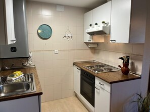 Fridge, microwave, oven, stovetop - MIRADOR DE CASTIELLO (Castiello de Jaca)