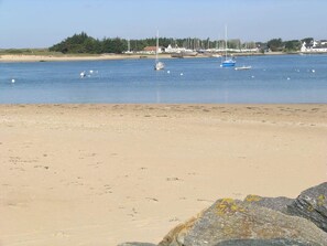 Accommodatie ligt op het strand