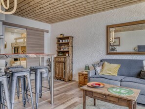 TV - Renovated Studio in Mégeve - 4 pers, Wifi (Megève)