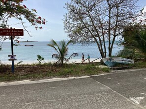 Sun loungers, beach towels