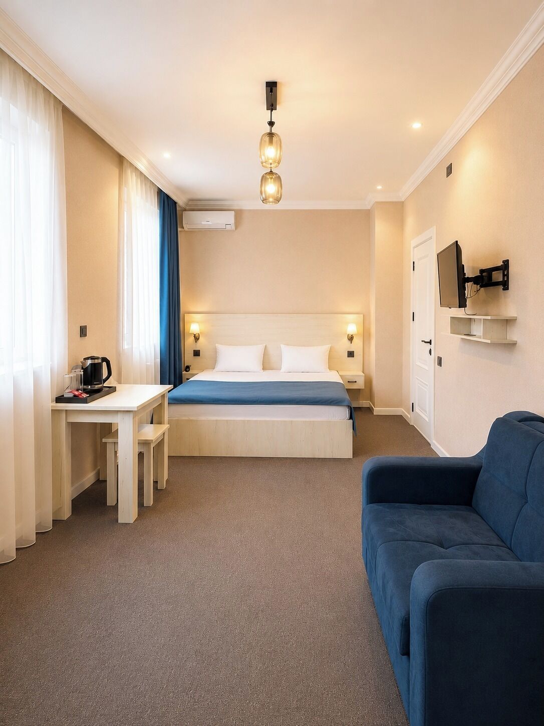 Classic Room, City View | Premium bedding, desk, laptop workspace, soundproofing