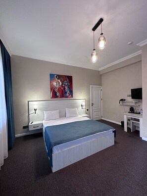 Roba de llit d'alta qualitat i escriptori