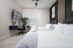 1 室のベッドルーム、アイロン / アイロン台、旅行用ベビーベッド、WiFi