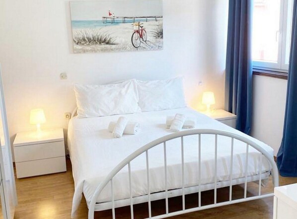 Apartemen | 2 kamar tidur dan setrika/meja setrika