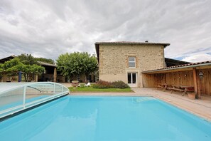 Seasonal outdoor pool