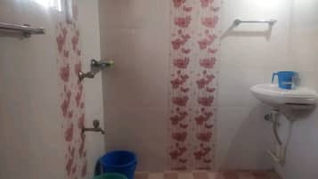 Towels, soap, toilet paper