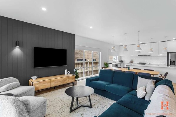 TV, video games, offices