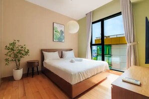 Deluxe Apartment, 2 Bedrooms, City View