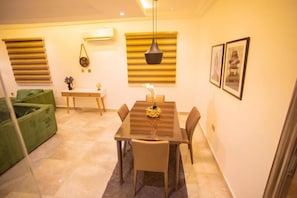 Comfort Apartment, Balcony, City View | In-room dining - His Glory's Apartment (Abuja)