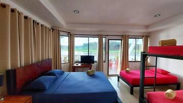 Familjerum - utsikt mot lagunen | Gratis wi-fi