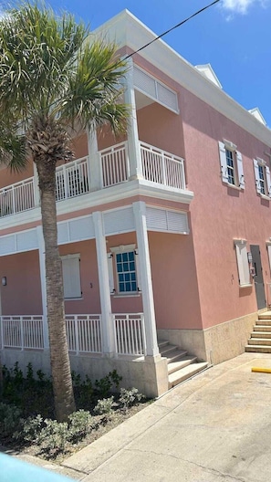 Façade de l’hébergement