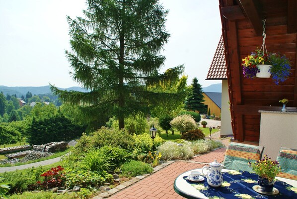 House | Balcony - Ferienhaus in Lichtenhain (Sebnitz)