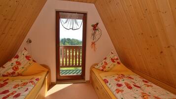 House | 2 bedrooms, individually furnished