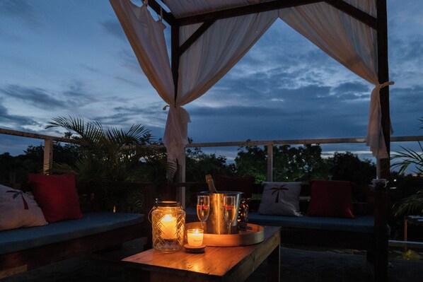 Terrace/patio - Tiny Village Cartagena Boutique Resort  (Cartagena)