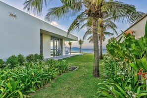 Exclusive Villa, 5 Bedrooms, Beach View, Beachfront | Living area | Flat-screen TV - The Ocean Villa Da Nag By Abogo (Da Nang)