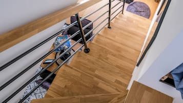 Premium Duplex, Hot Tub, Pool View | Living area | 120-cm Smart TV with digital channels