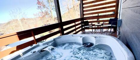 Bain à remous extérieur