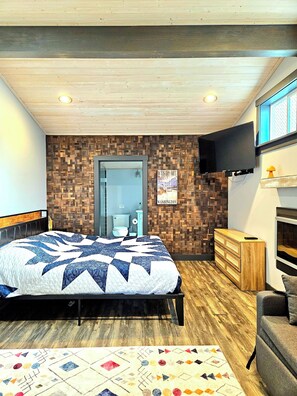 2 slaapkamers, een bureau, wifi, beddengoed