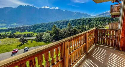 Apartment Superdévoluy Les Chaumettes with Beautiful View T2 sleeps 6