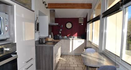 Detached house 160m²,2 levels, village classified Plus Beaux Village de France