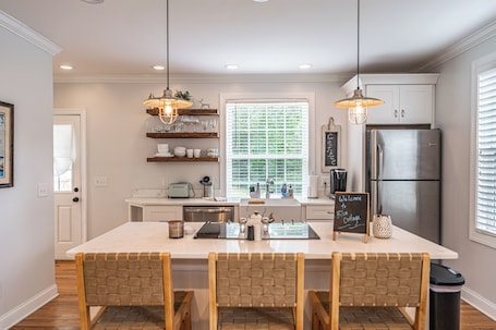 Private kitchen. The McCaskill Cottage in the Village of Pinehurst!