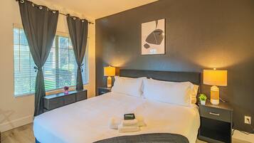 Superior Apartment, 2 Bedrooms, Non Smoking | 2 bedrooms, desk, laptop workspace, blackout drapes