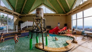 Indoor pool, a heated pool