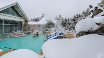 Inomhuspool och uppvärmd pool