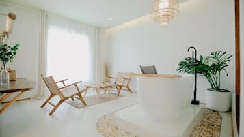 Design-studiosviitti | Ilmaiset minibaarituotteet, ilmainen Wi-Fi, vuodevaatteet