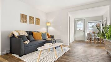 TV connectée, cheminée