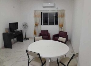 Perushuoneisto, kaupunkinäköala | Oleskelualue