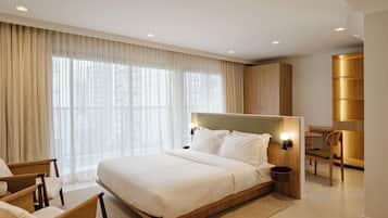 Apartamento Deluxe | 迷你吧、免费 WiFi、床单