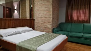 1 soverom, strykejern/-brett, wi-fi og sengetøy