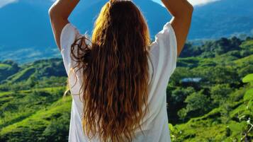 Comfort Bungalow, Balcony, Mountain View | Terrace/patio