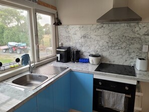 Private kitchen - Spacious, serene space with outdoors (Waingawa)