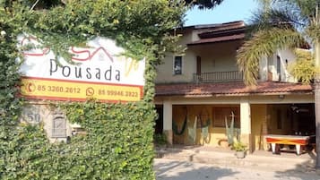 Fassade der Unterkunft