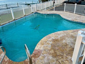Pool - Surfside Beach Condo in wonderful Aguada, PR (Aguada)