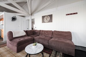 Smart-tv och eldstad