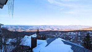 Utsikt fra overnattingsstedet