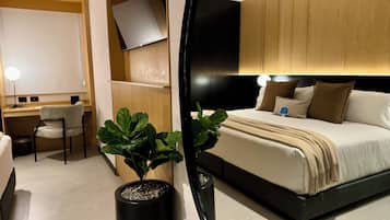 Caja de seguridad en la habitaciĂłn y sistema de insonorizaciĂłn